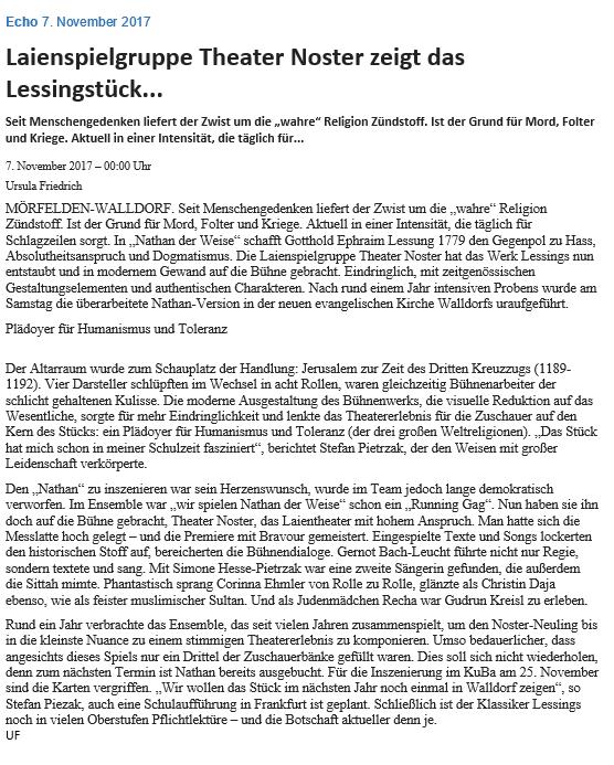 Pressestimme Pressestimme
